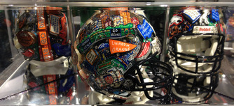 Charles Fazzino Art Charles Fazzino Art NFL: Denver Broncos Helmet (Mini Size)